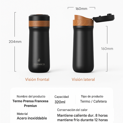 Termo Prensa Francesa Premium