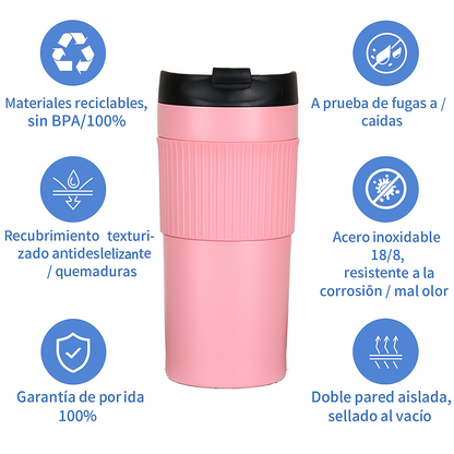 2 en 1 - Termo Y Prensa Francesa