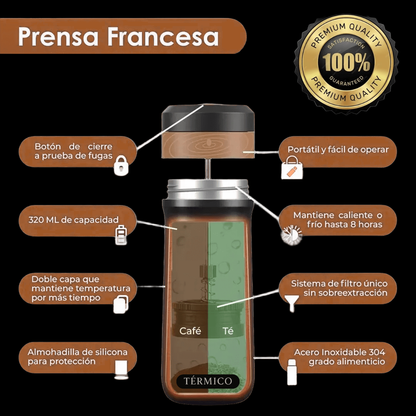 Termo Prensa Francesa Premium