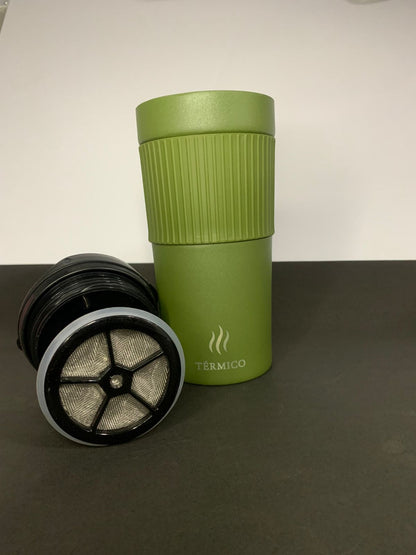 2 en 1 - Termo Y Prensa Francesa